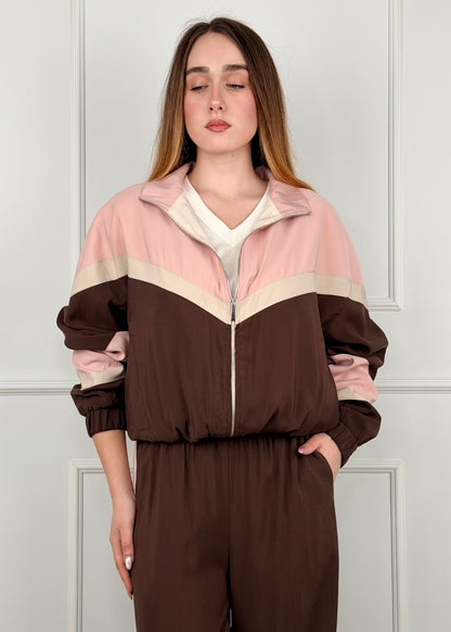 26B4568 - TENSIONE IN BOMBER IN CUPRO DI VISCOSA BIC