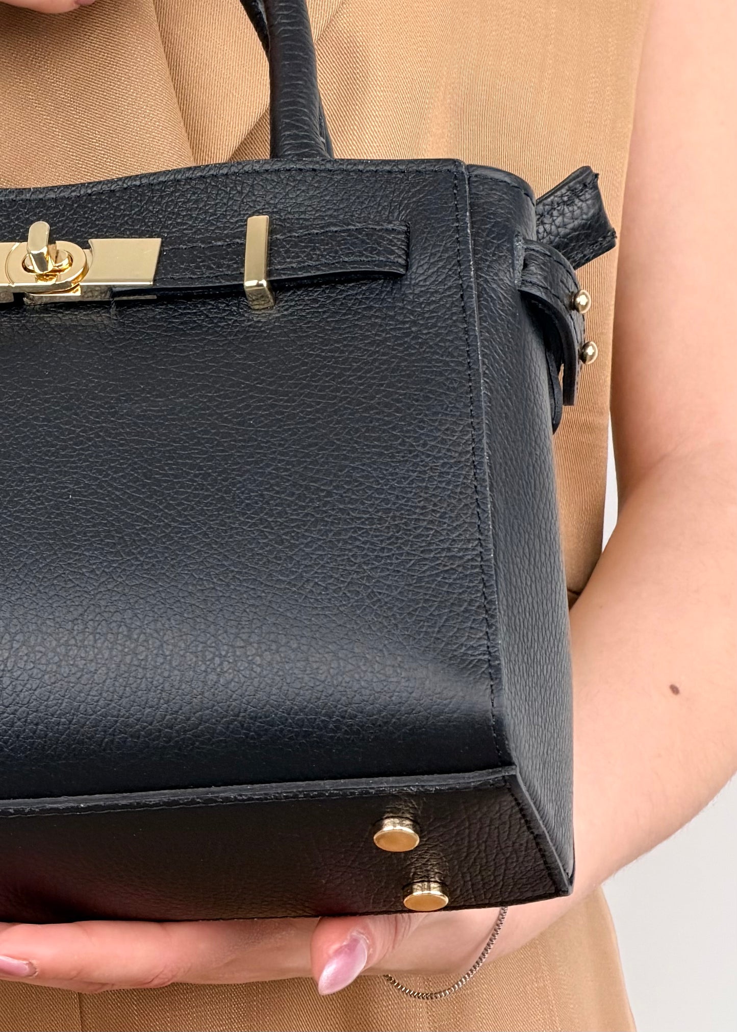 BRS • BORSA GINEVRA VERA PELLE