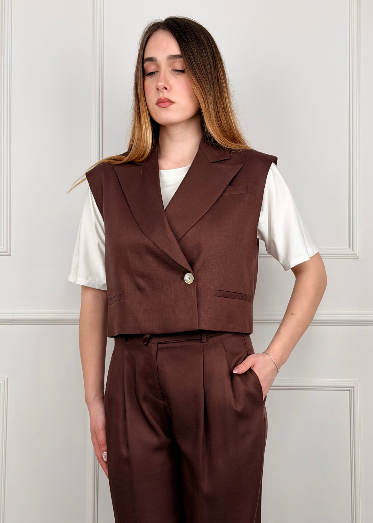 FD31439 - MY-D GILET CROP