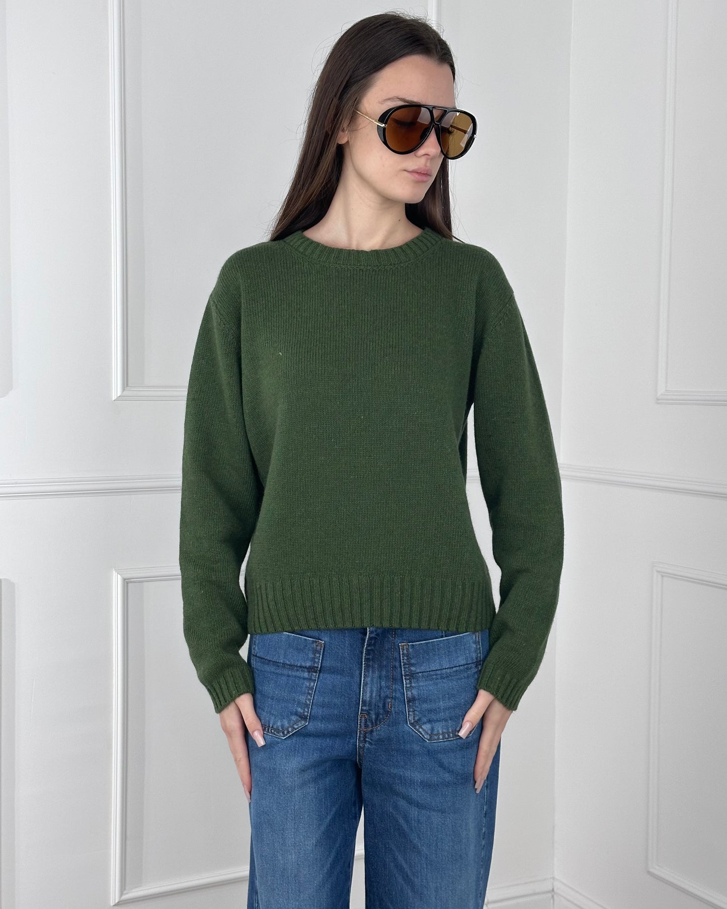 L102572 - BREND MAGLIA MISTO LANA E CASHMERE