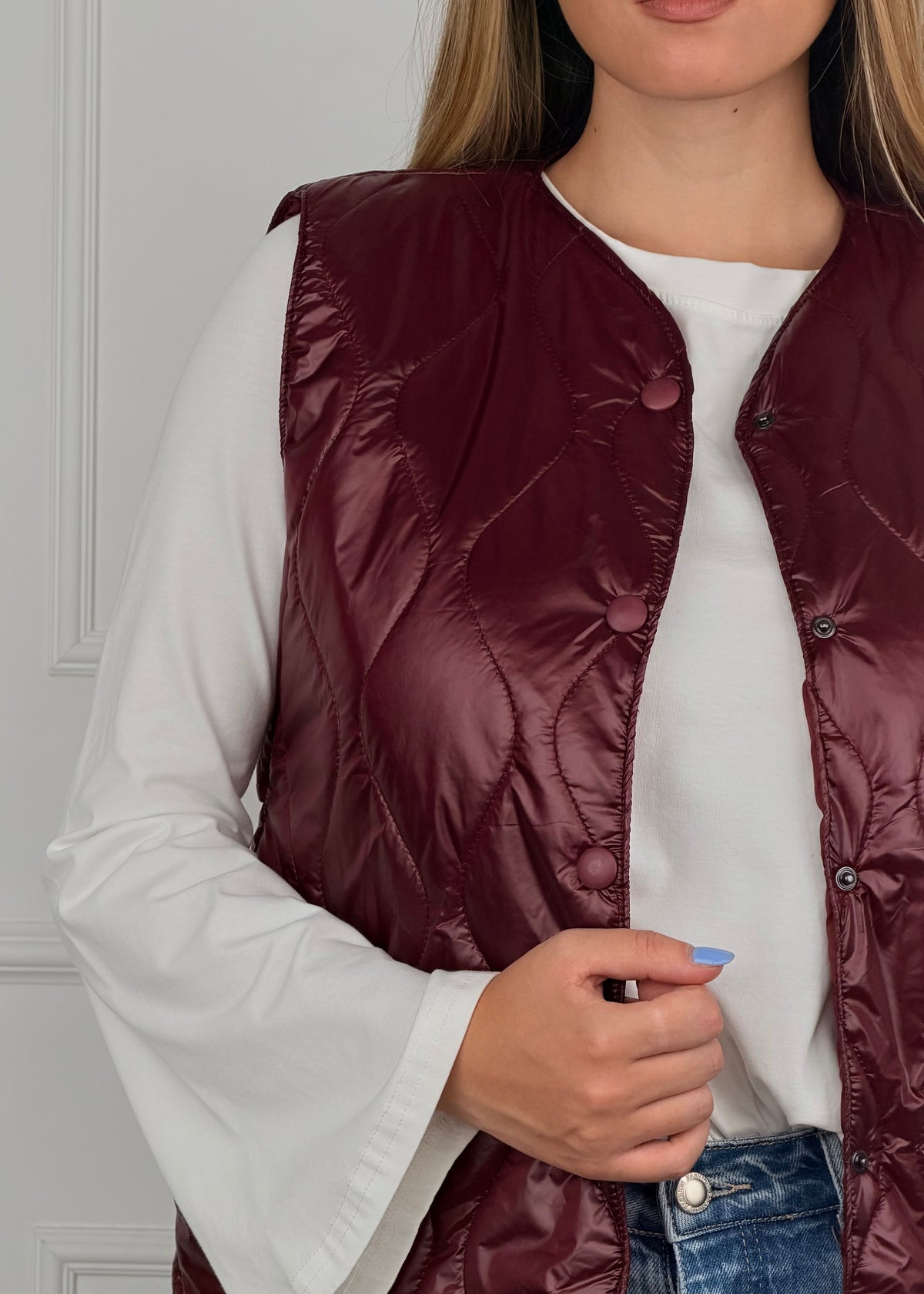 BM222 - GILET TRAPUNTATO