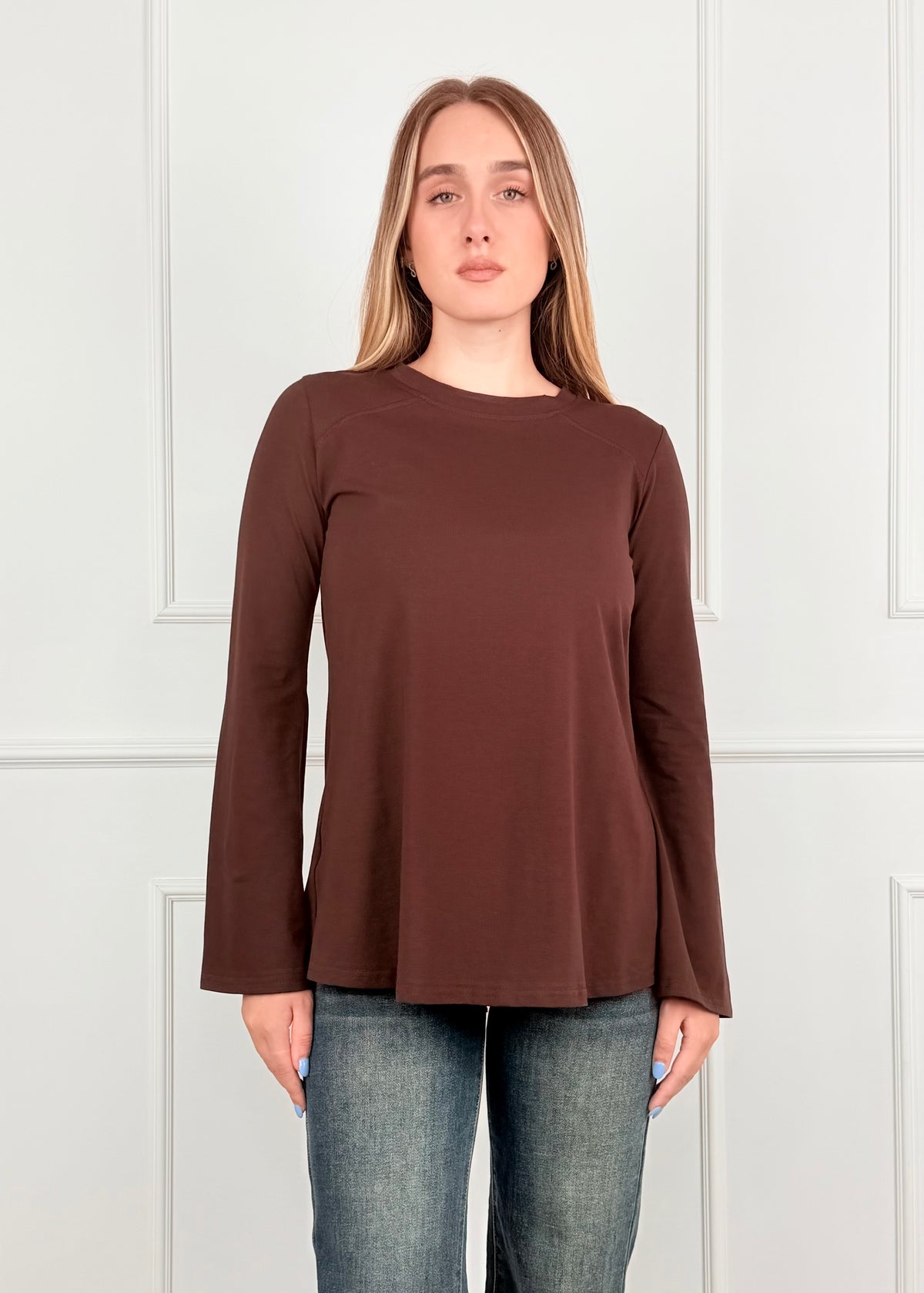 OG02317 - MY-D T-SHIRT MANICA LUNGA A CAMPANA
