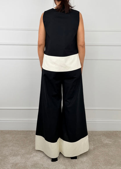 YU1703 - TENSIONE IN PANTALONE PALAZZO