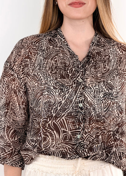 T2605 CAMICIA MISTO SETA E COTONE