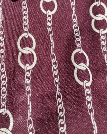 AC26611  CAMICIA MOTIVO CATENA IN JERSEY DI VISCOSA