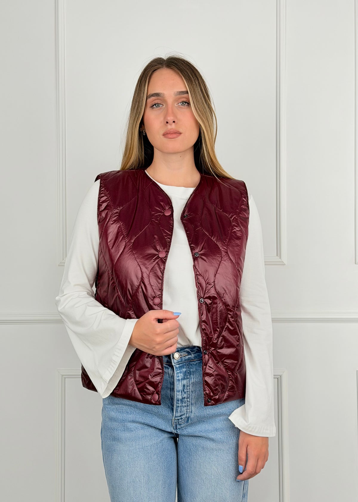 BM222 - GILET TRAPUNTATO