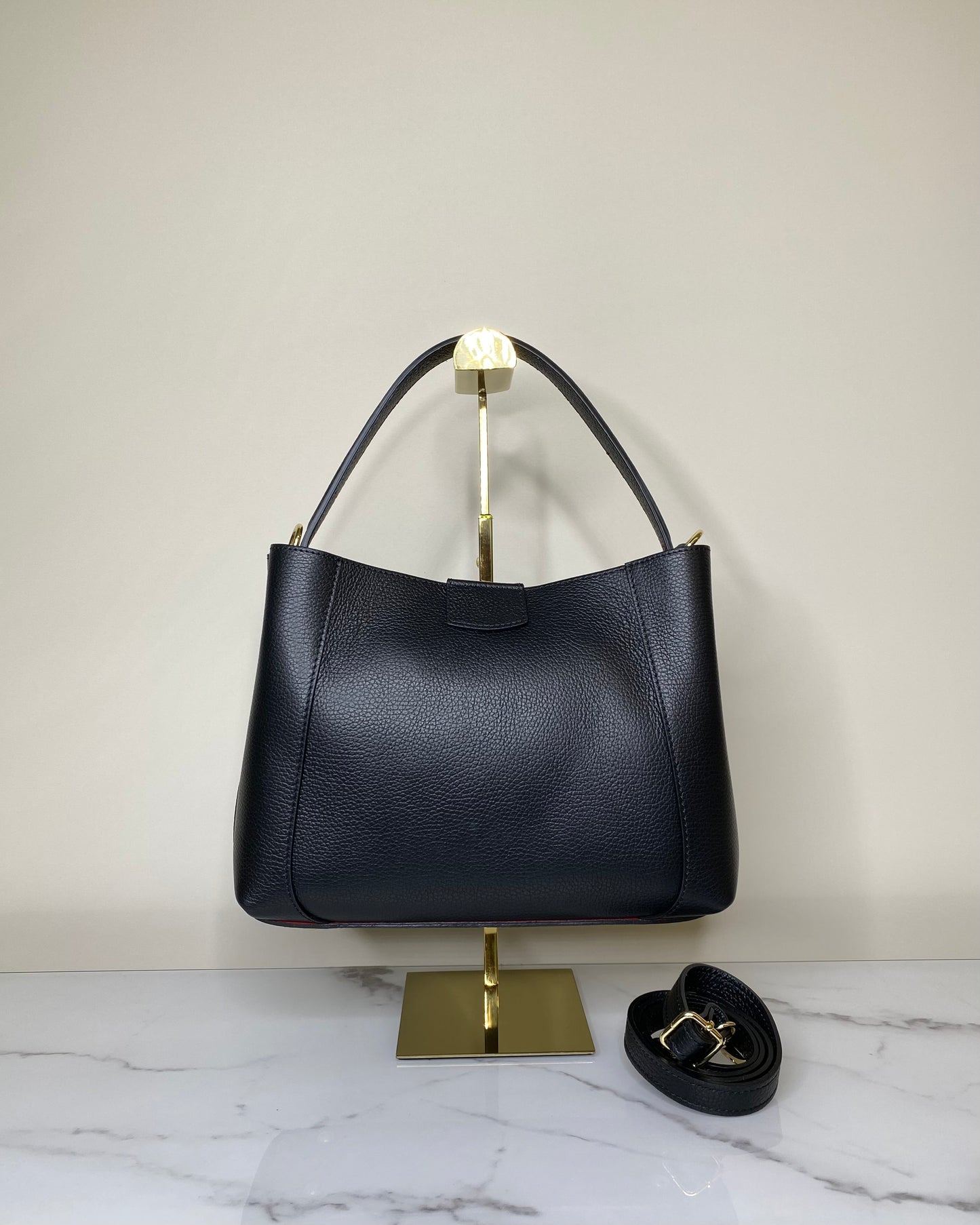 BRS458 BORSA VERA PELLE SMALL