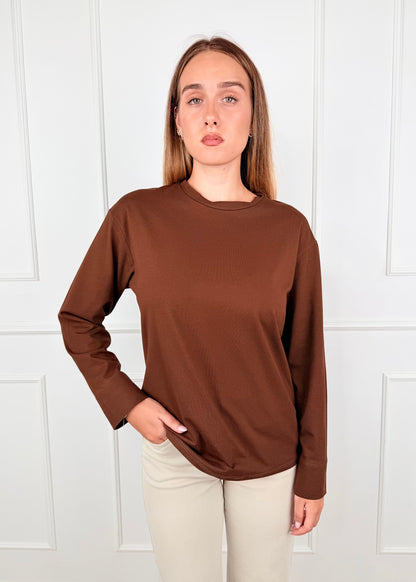 C28525A27 - T SHIRT BREND MANICA LUNGA