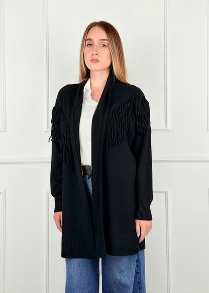 Q367373 - CARDIGAN CON FRANGE