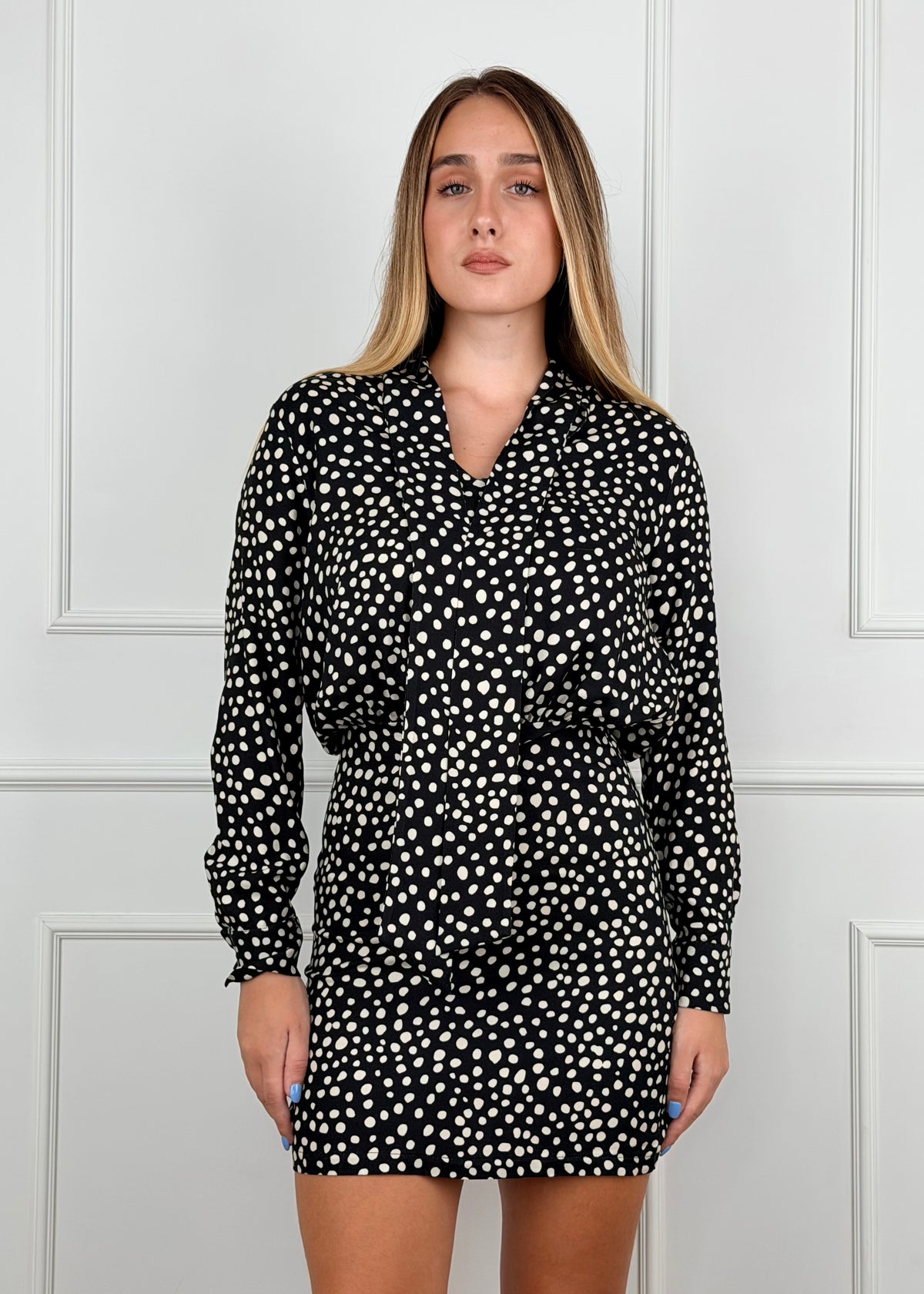 60060WF • ABITO POIS CON FOULARD GIORGIA & J.