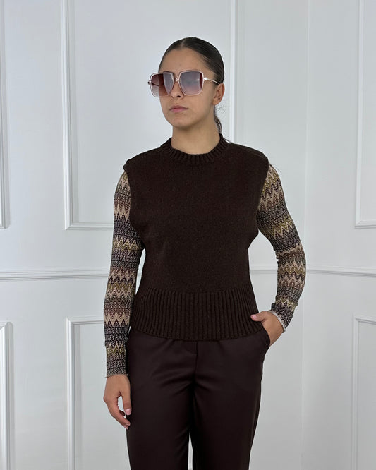 L102580 - L102580 BREND GILET CON SPALLINE