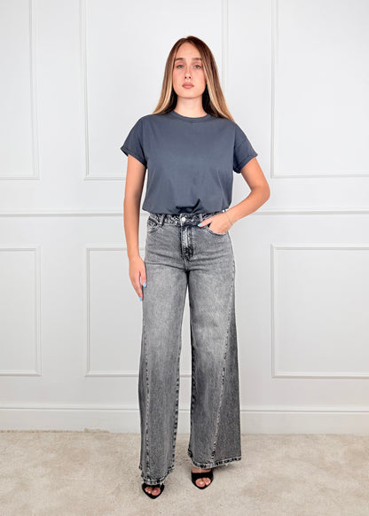 6182 - DENIM PALAZZO