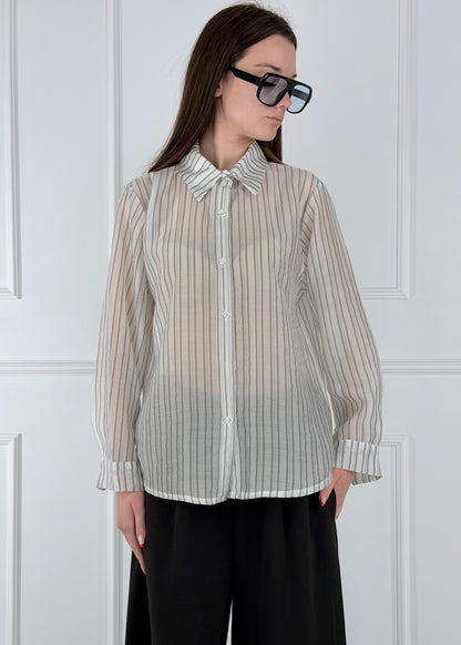 26047 - CAMICIA FANTASIA RIGHE