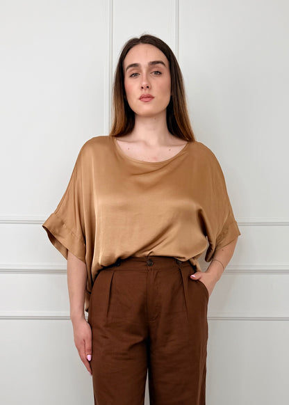 G434B05Q - TENSIONE IN BLUSA IN VISCOSA CON BOTTONI