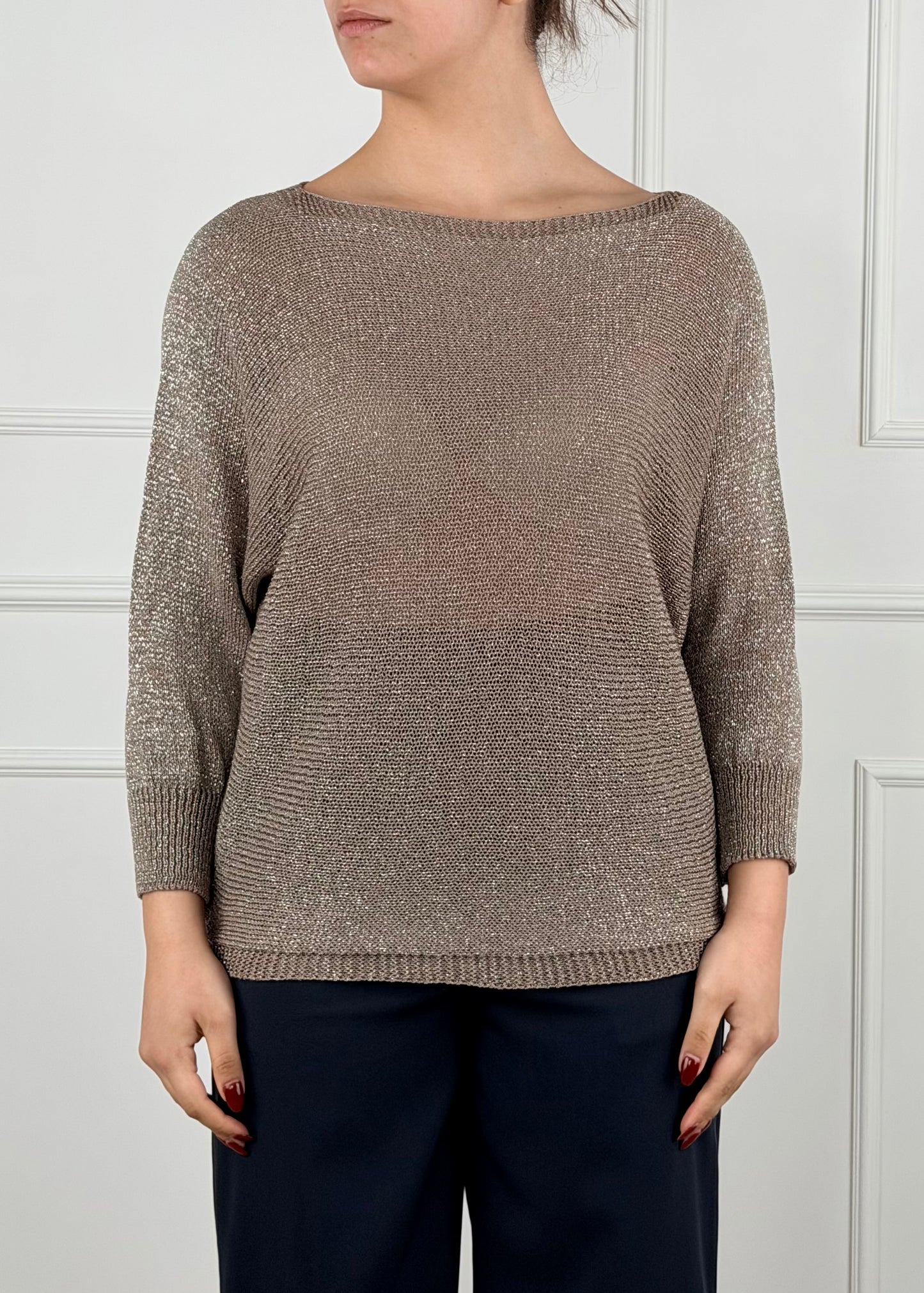 22190 - MAGLIA CON FILO DI LUREX