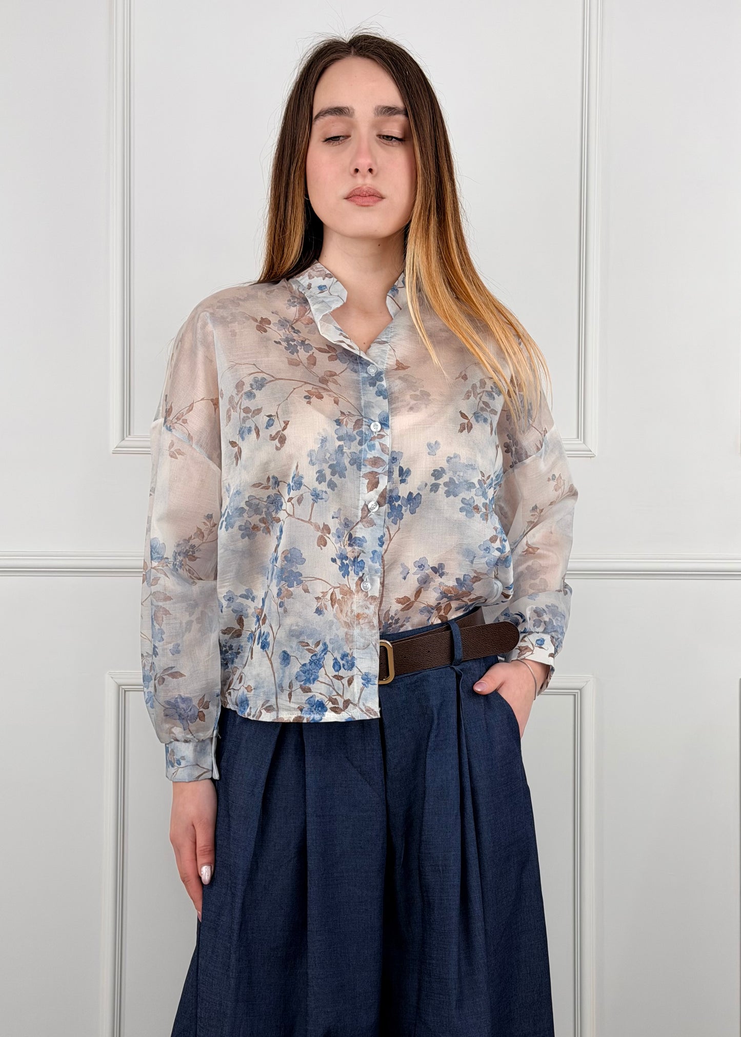 6300ST - CAMICIA FLOREALE