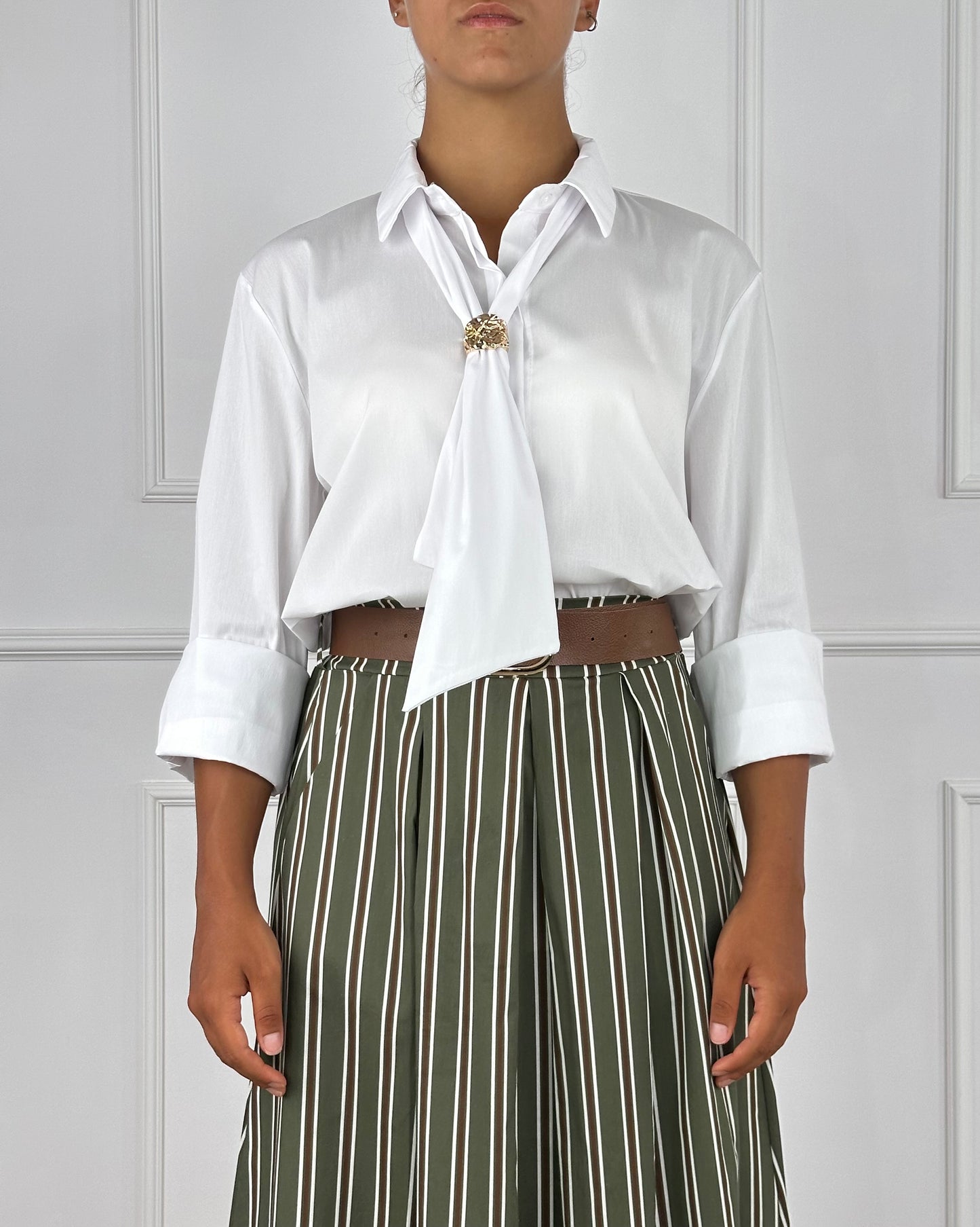 71025 - CAMICIA CON CRAVATTINO