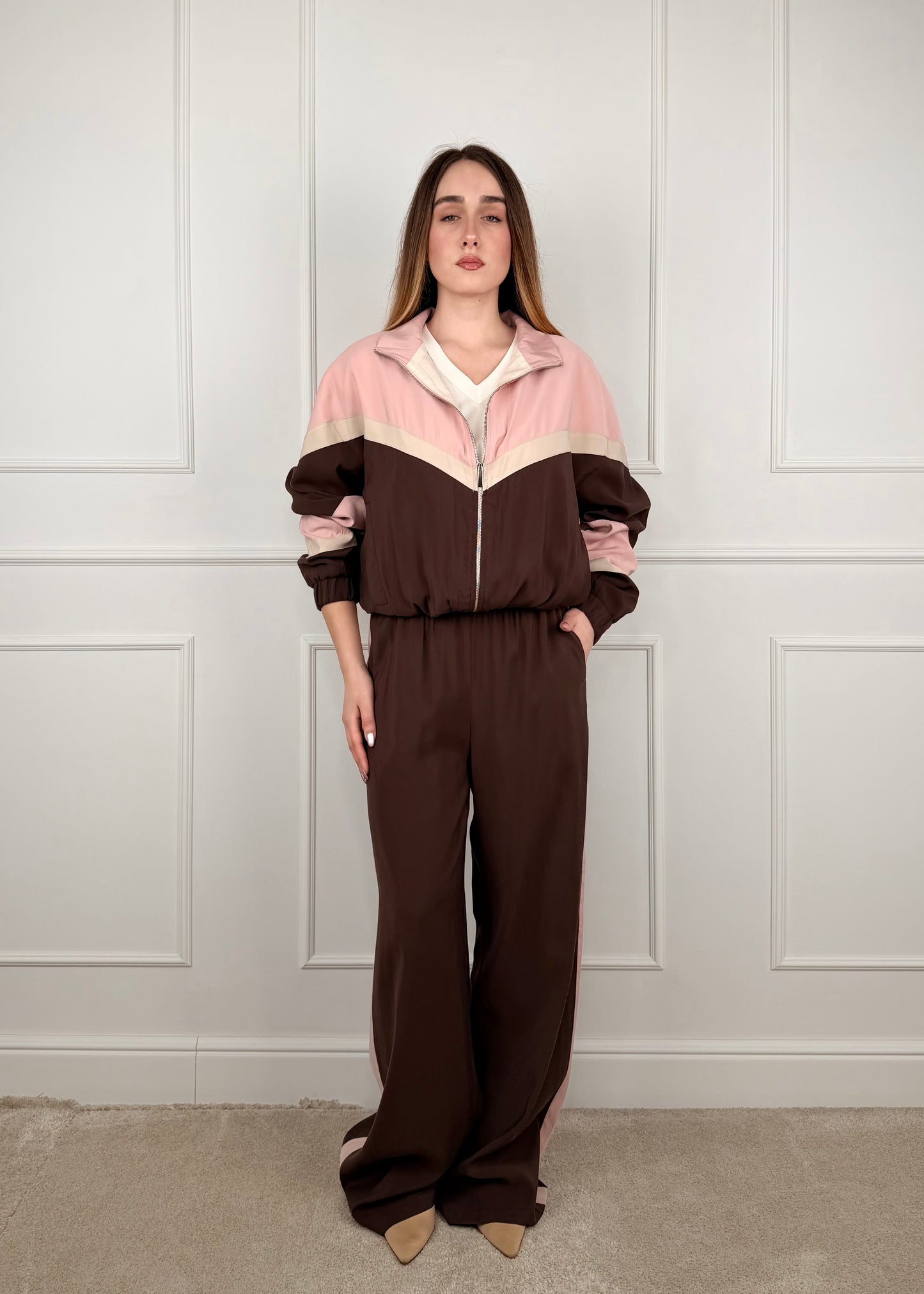 26B4568 - TENSIONE IN BOMBER IN CUPRO DI VISCOSA BIC