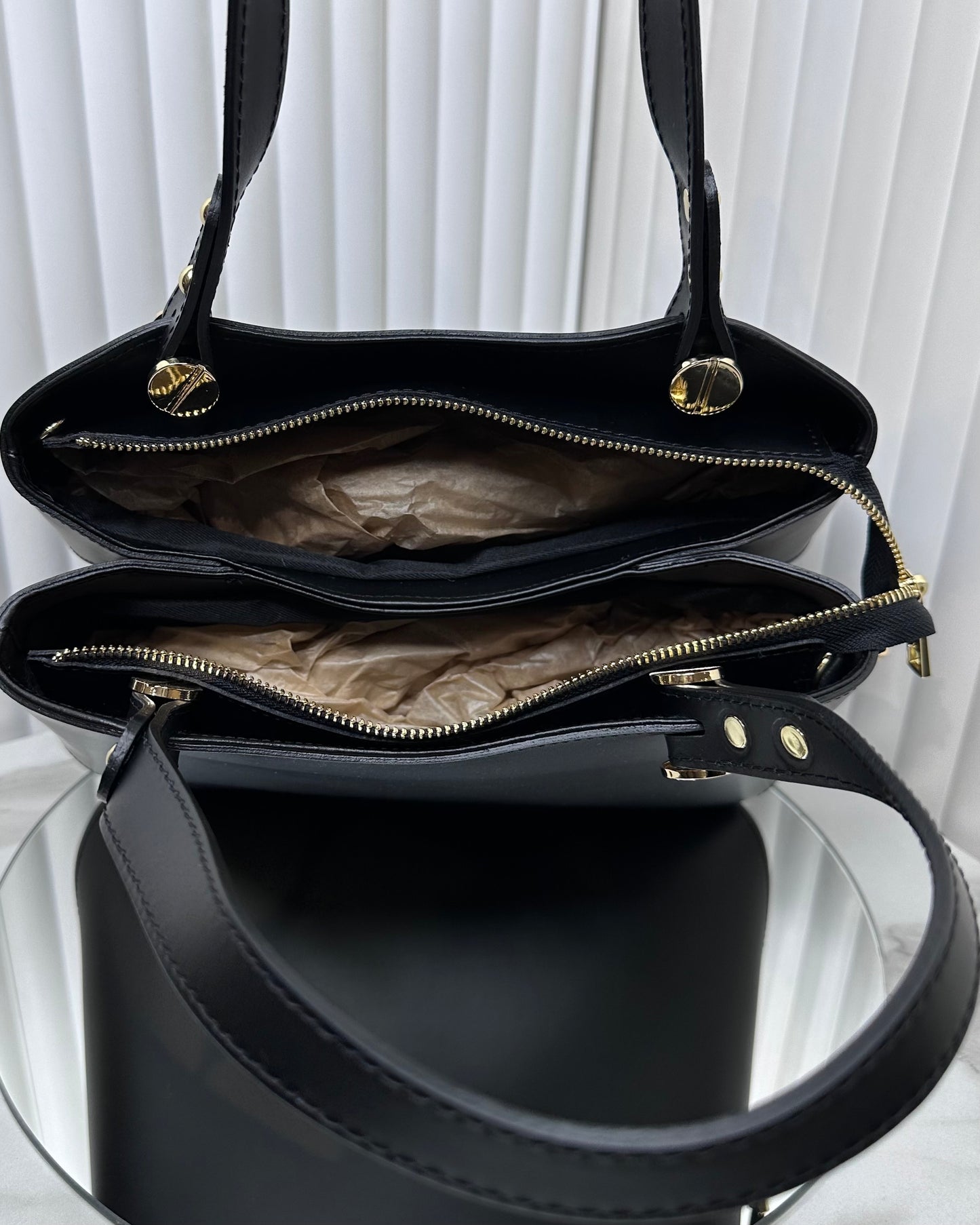 BRS4487 - BORSA VERA PELLE