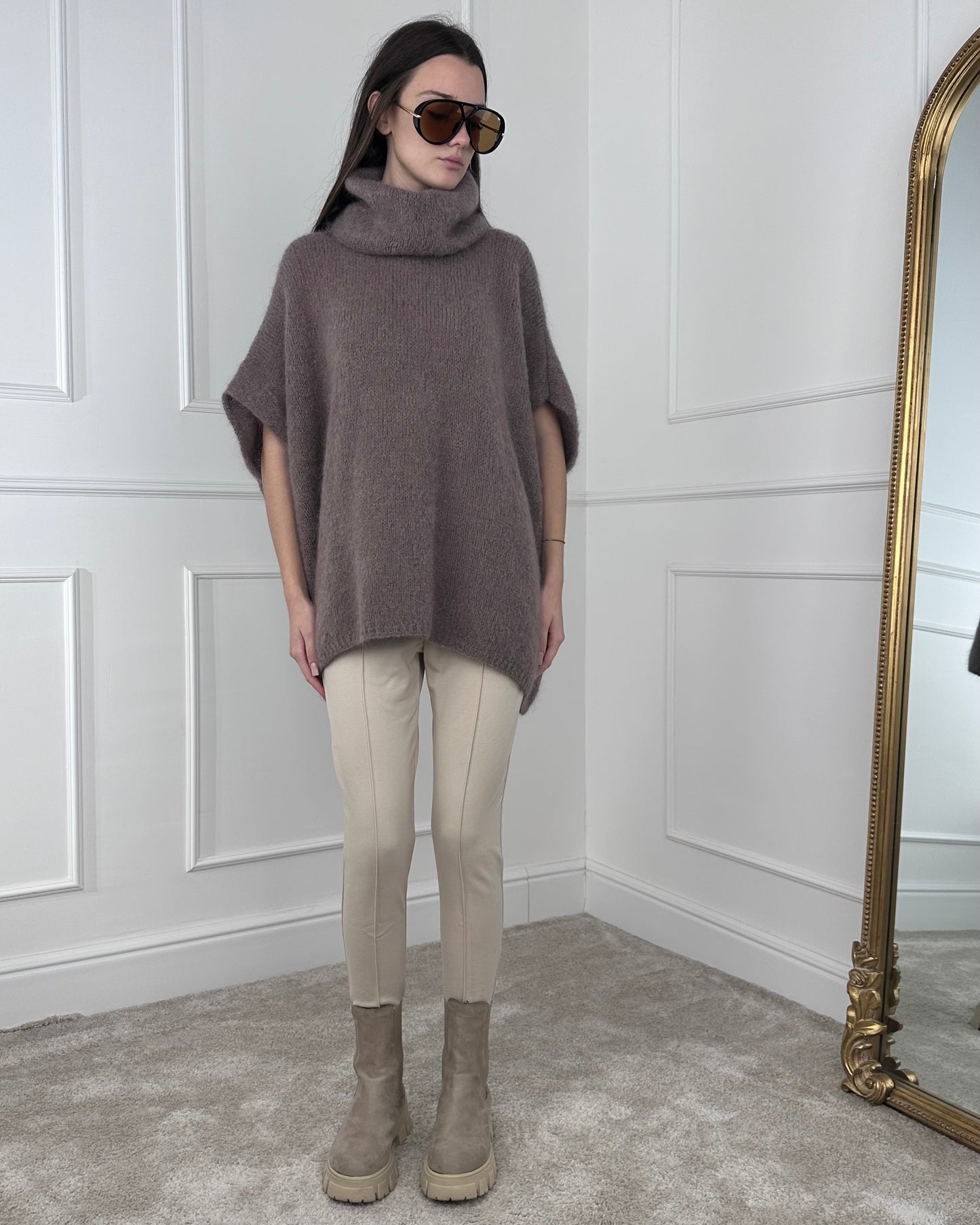 23100 - PULLOVER MISTO MOHAIR E LANA