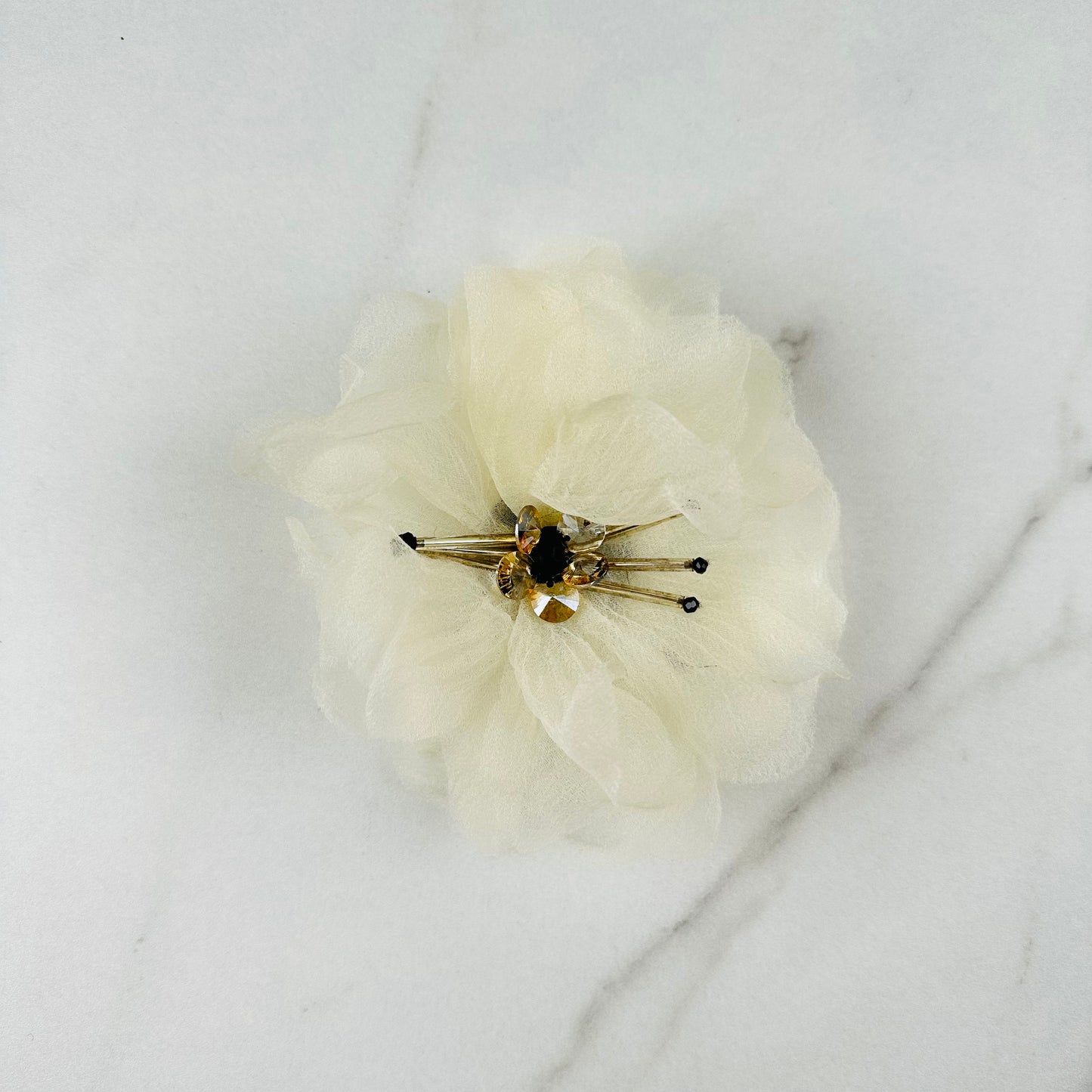 SPILLA FIORE TULLE