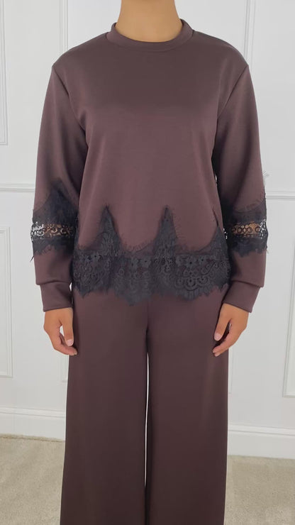 LM1605790 -  MYASTREET MAGLIA CON PIZZO