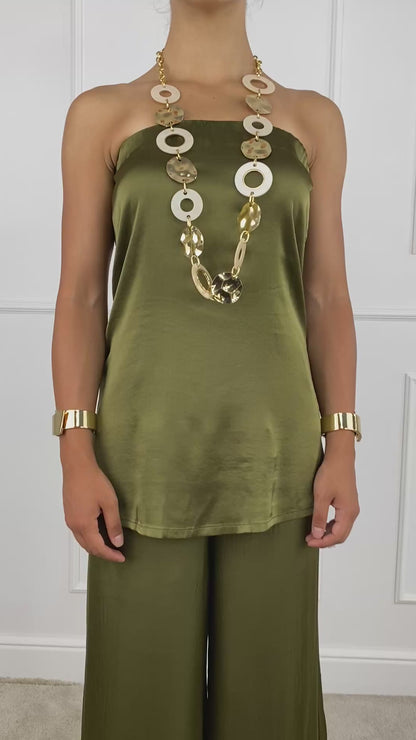 00052 - TENSIONE IN COMPLETO TOP E PANTALONE